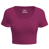 Scoop Neck Crop Top for Women – Soft, Stylish & Flattering Fit